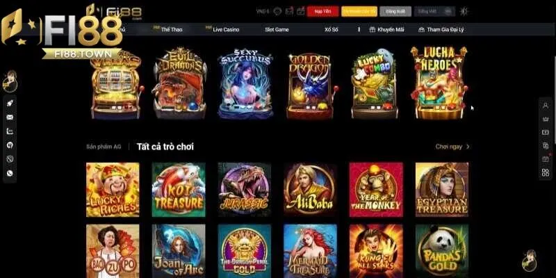 Giới thiệu Fi88 - id Kho game đa dạng phong phú tại nhà cái Fi88